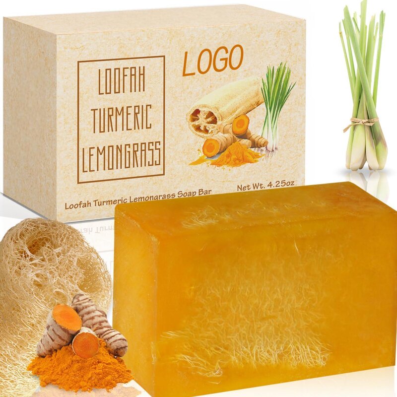 Loofah Turmeric Soap Factory - Natural Exfoliating Handmade Soap