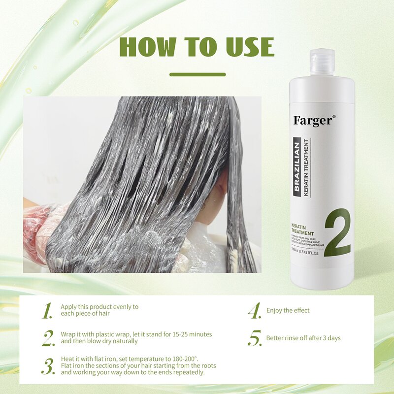 Keratin Hair Treatment Manufacturer - Brazilian Leave-In Repair Cream
