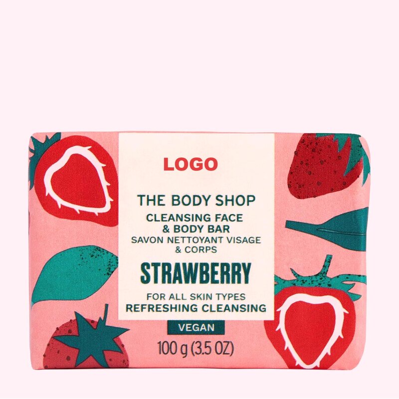 Handmade Bath Soap Manufacturer - Private Label Strawberry Fragrant