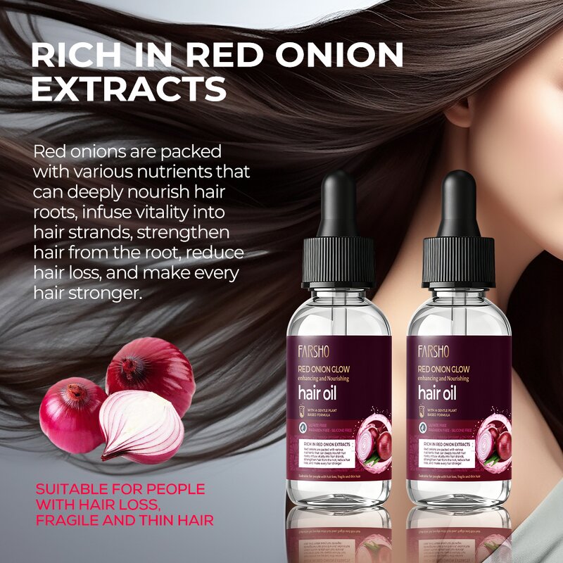 Scalp Treatment Oil Manufacturer - Red Onion Extract Lightweight Nourishing
