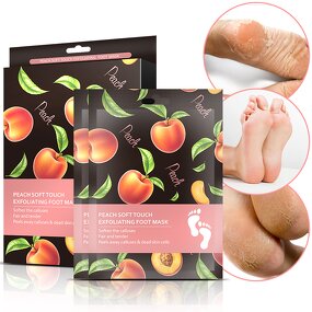 Foot Peel Mask Factory - Peach Natural Organic Custom Private Label