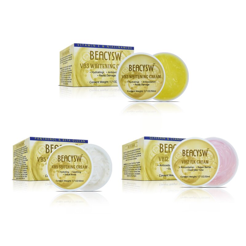 Skin Care Set Manufacturer - Day Night Cream VB3 VB5 VB12 Repair Set