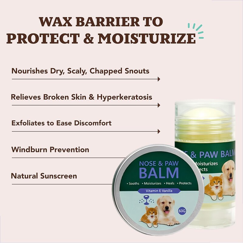 Pet Balm Factory - Vanilla Scented with Vitamin E Hydrating