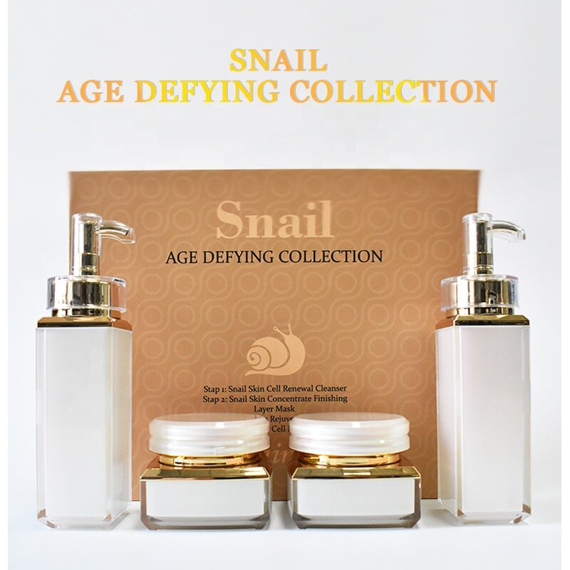 Skin Care Kit Supplier - Private Label Snail Barrier Repair Cream Set