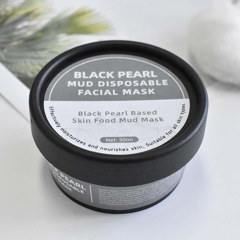 Mud Mask Supplier - Private Label Natural Black Pearl Dead Sea