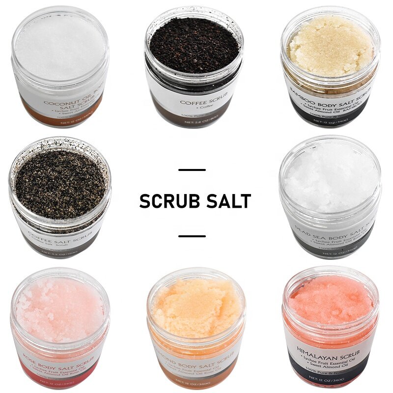Body Scrub Manufacturer - Organic Essential Oils Himalayan Salt Coffee