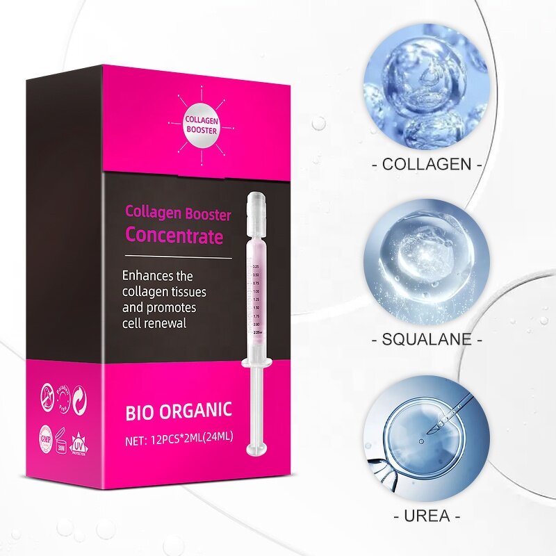 Syringe Concentrate Supplier - Facial Collagen Booster Custom Firming
