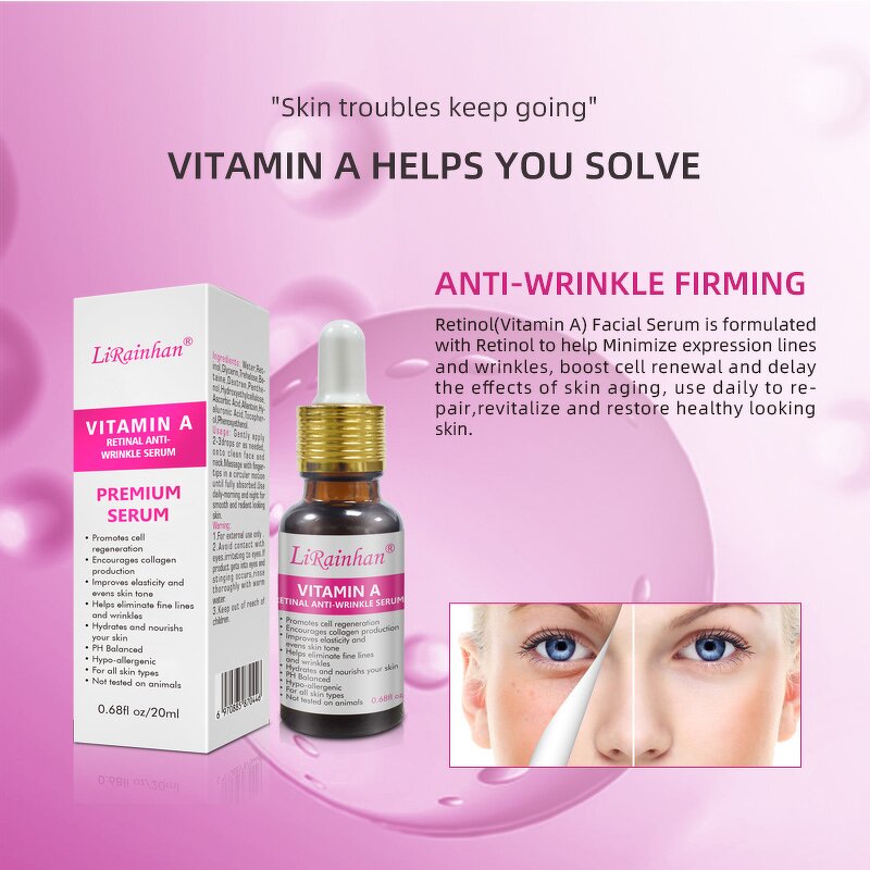 Anti Wrinkle Serum Manufacturer - Wholesale 20ml Vitamin a Serum