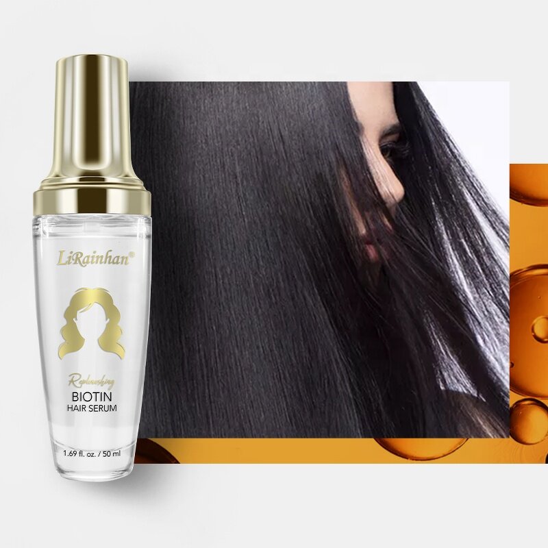 Hair Serum Supplier - Wholesale Natural Argan Oil Biotin Serum