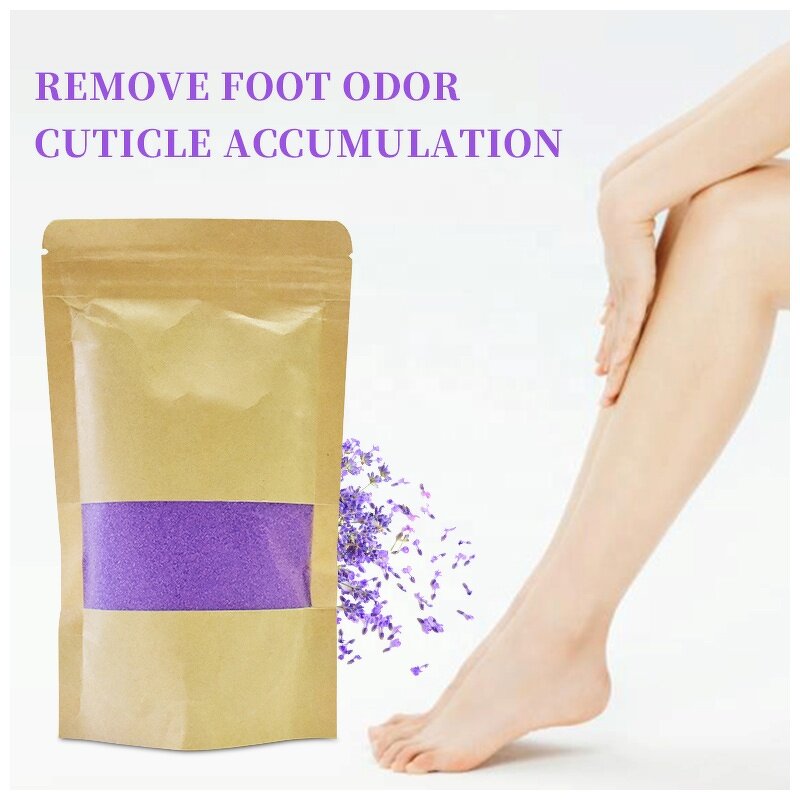 Jelly Foot Soak Factory - Lavender Crystal Spa Powder Massage
