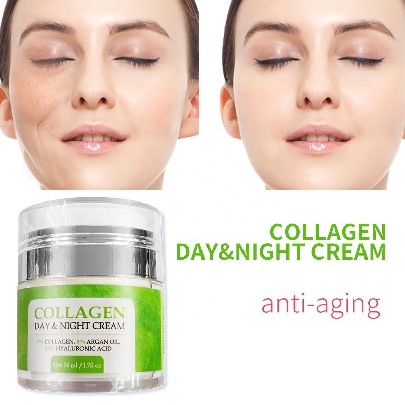 Collagen Cream Supplier - Private Label Day Night Lightening Anti-wrinkle
