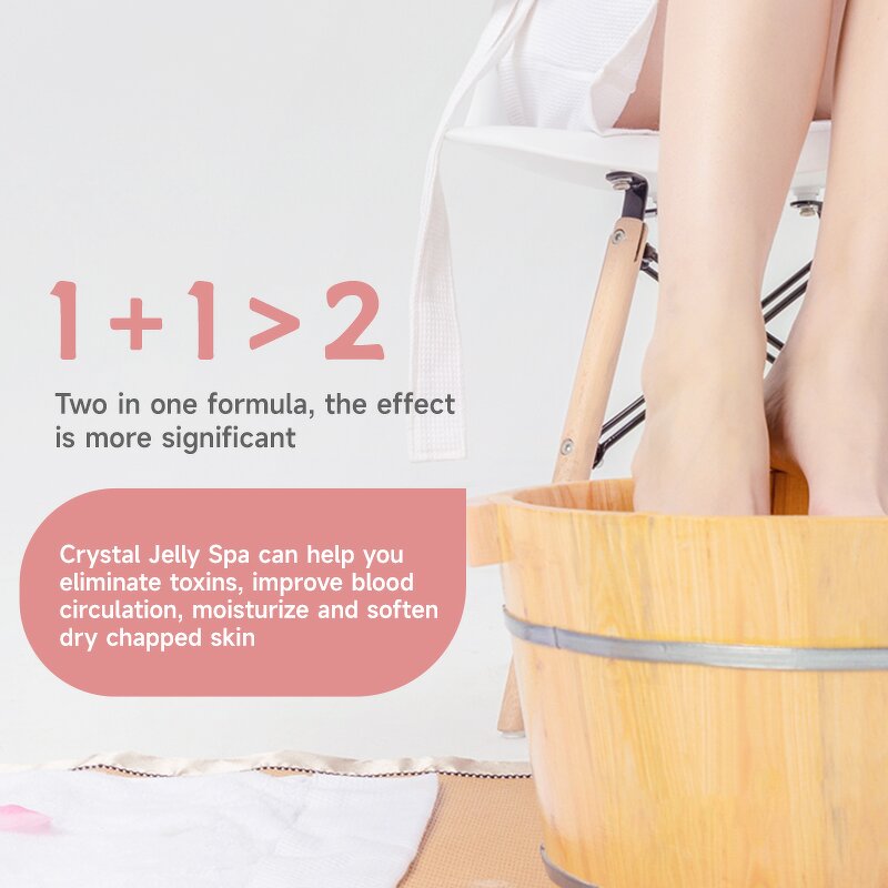 Foot Soak Jelly Factory - OEM Organic Lavender Moisturizing Spa