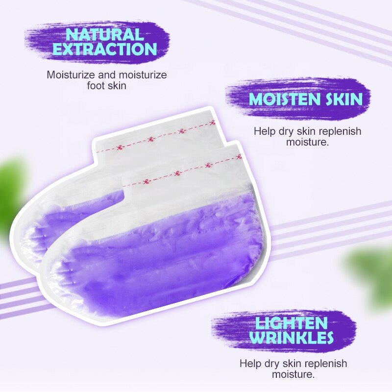 Paraffin Wax Foot Mask Factory - Lavender Brightening Moisturizing