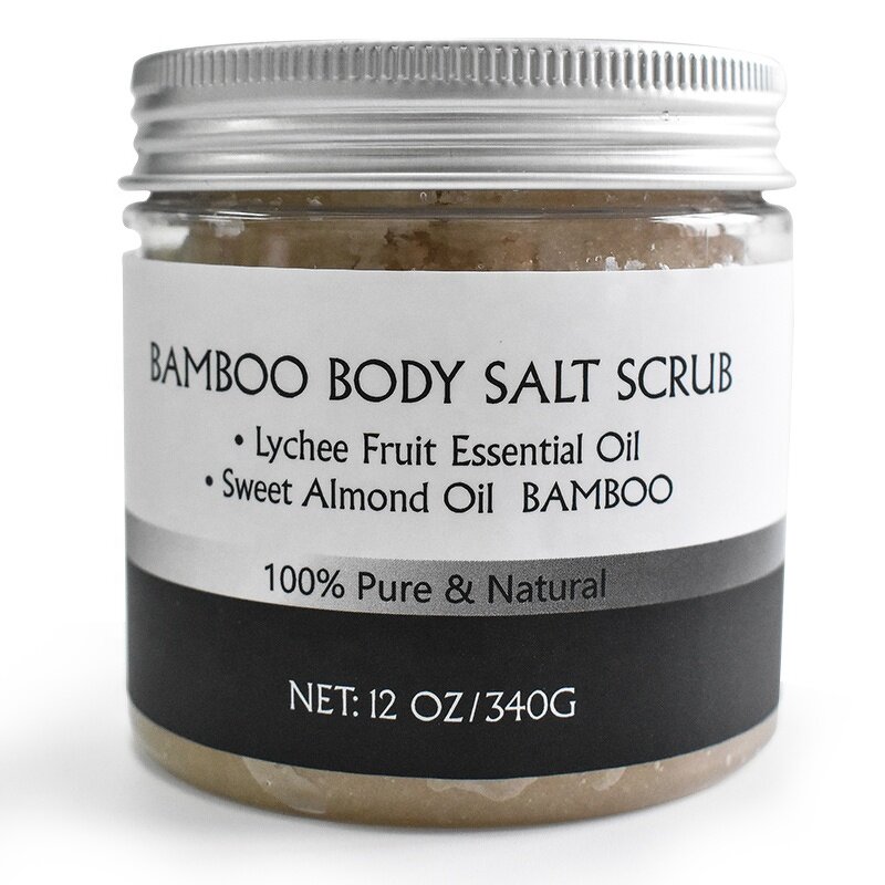 Salt Scrub Factory - Private Label Organic Whitening Bamboo Body