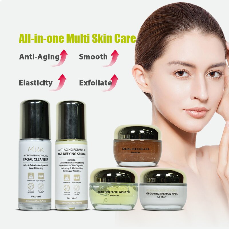 Face Care Set Supplier - Customized Private Label Moisturizing Brightening