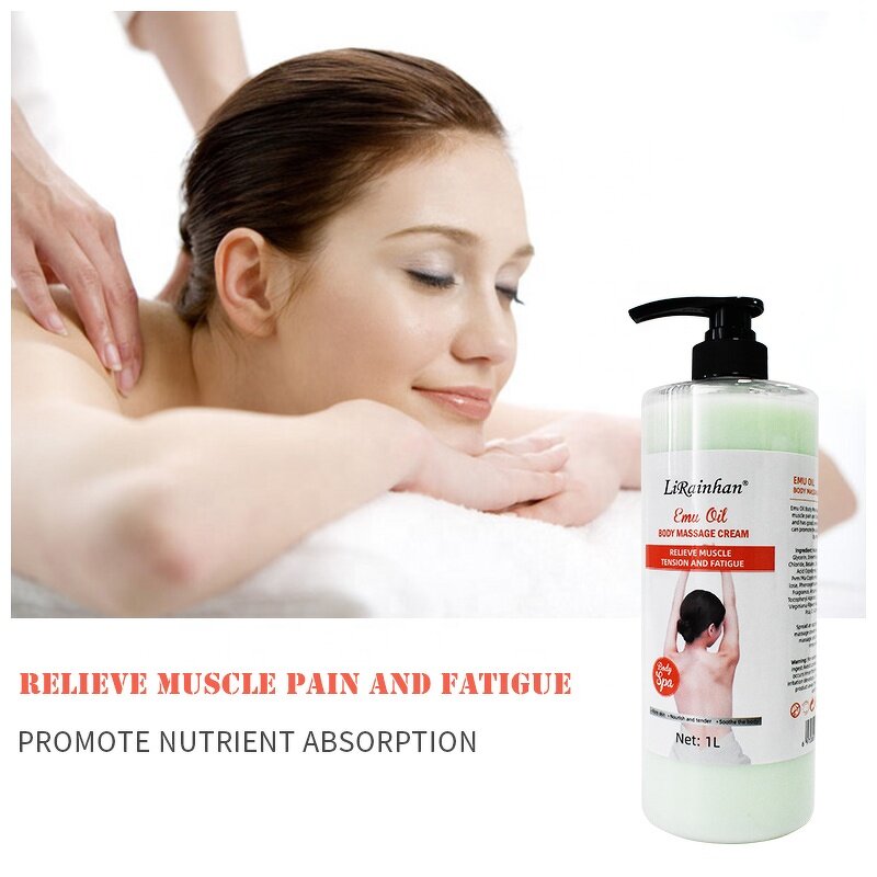 Emu Oil Cream Supplier - Private Label Organic Whitening Muscle Massage