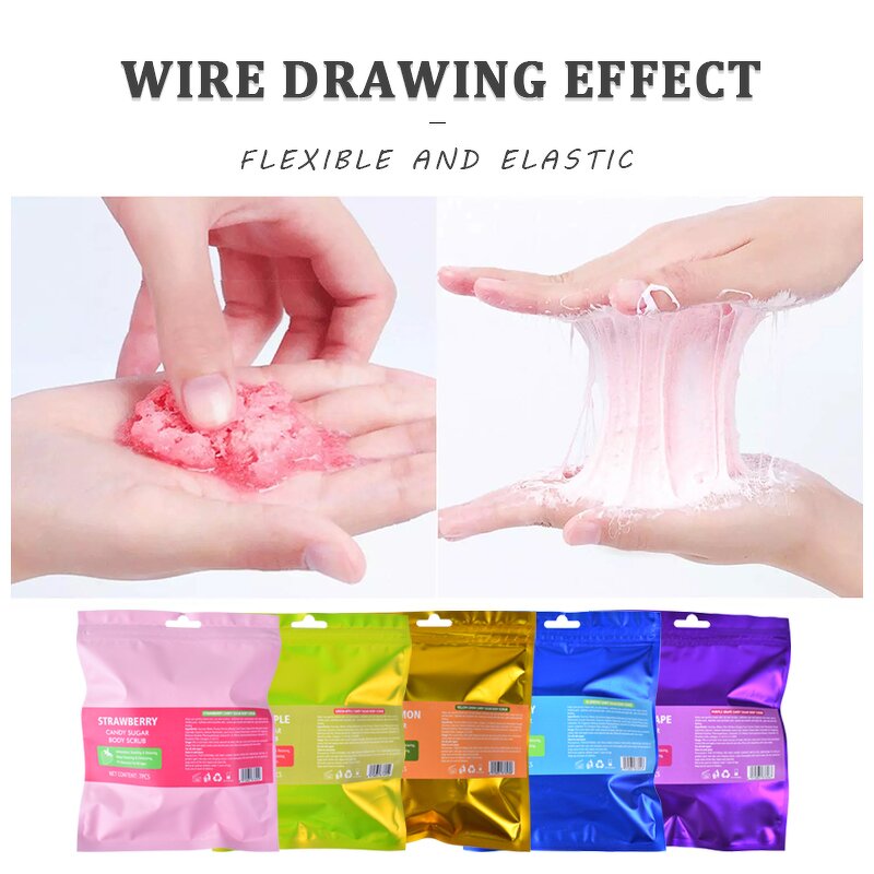 Sugar Scrub Balls Manufacturer - Customize Strawberry Candy Body Scrub