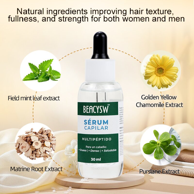 Scalp Serum Manufacturer - Peptide Treatment for Hair Growth 10% Glycerin