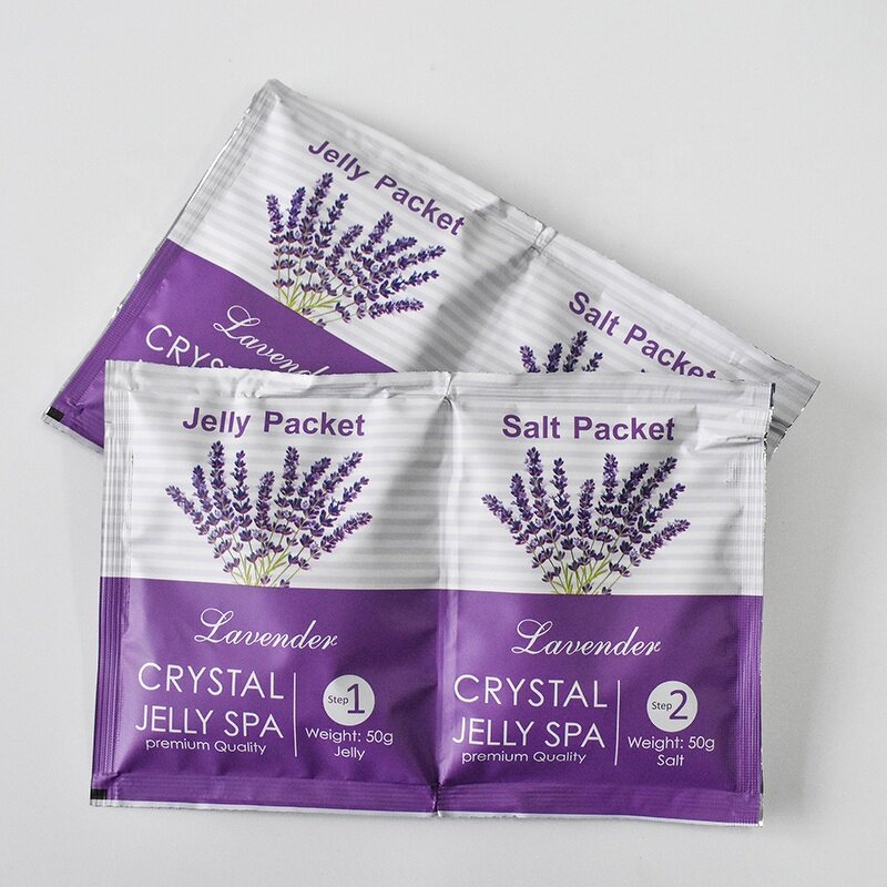 Foot Soak Jelly Supplier - Private Label Lavender Crystal Pedicure
