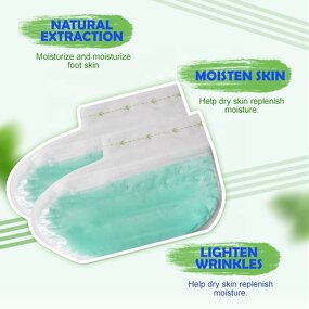 Paraffin Wax Foot Mask Supplier - Private Label Natural Aloe Vera