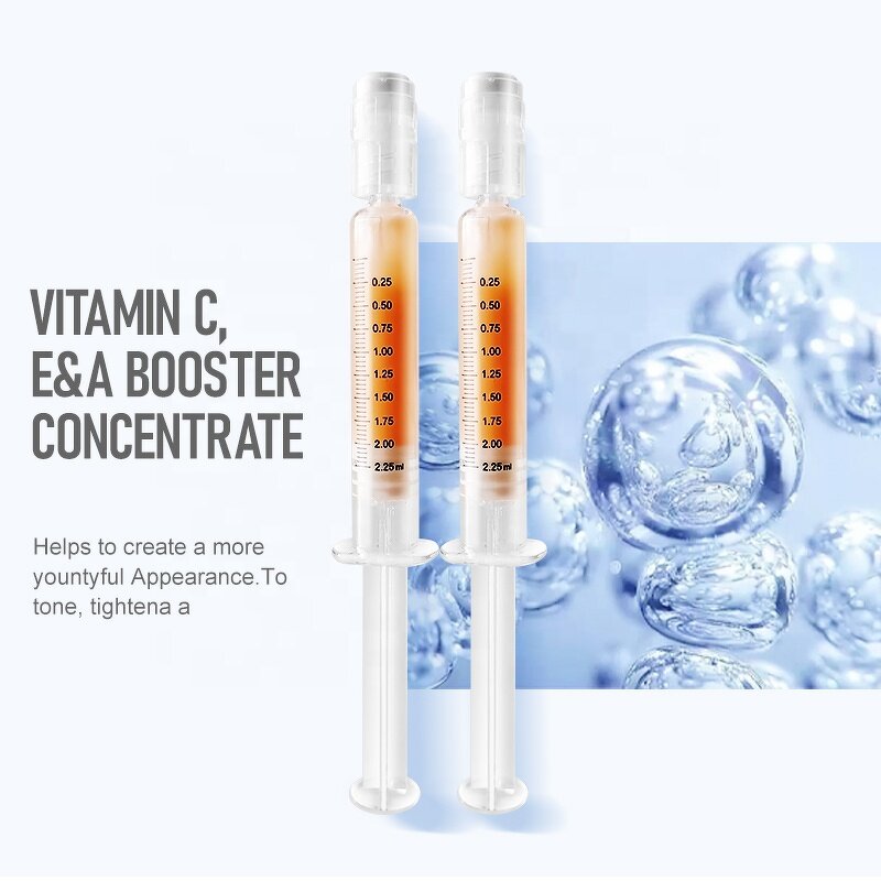 Syringe Concentrate Manufacturer - Facial Vitamin C E A Booster Custom