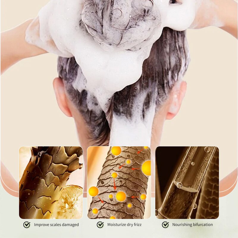 Hair Set Supplier - Argan Oil Shampoo Mask Travel Set Keratin