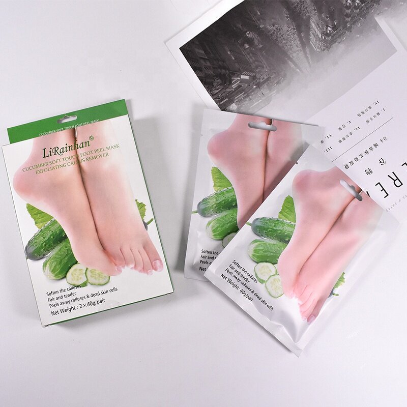 Foot Peel Mask Supplier - Custom Natural Organic Cucumber