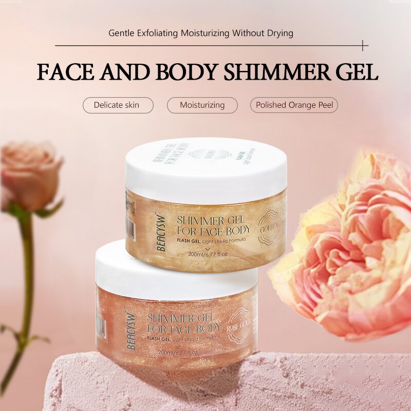 Body Shine Gel Supplier - Custom Luxury Moisturizing Highlighter