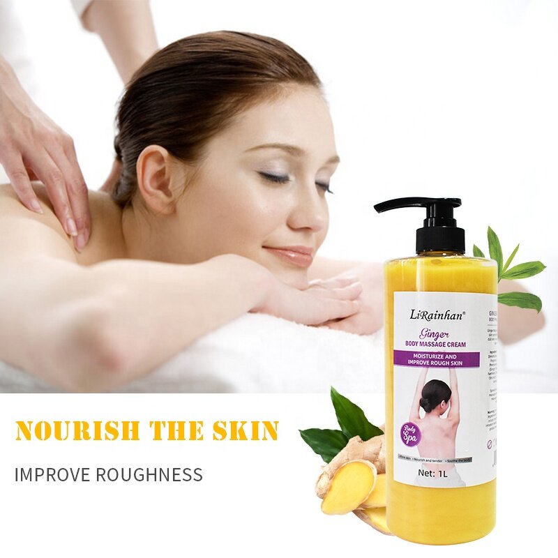 Ginger Massage Cream Factory - Private Label Organic Soothing Relaxation