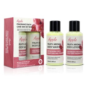 Body Wash Set Manufacturer - Apple Scented with Panthenol Centella