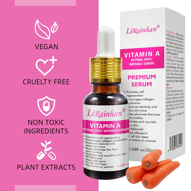 Anti Wrinkle Serum Manufacturer - Wholesale 20ml Vitamin a Serum
