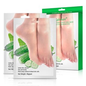 Foot Peel Mask Supplier - Custom Natural Organic Cucumber