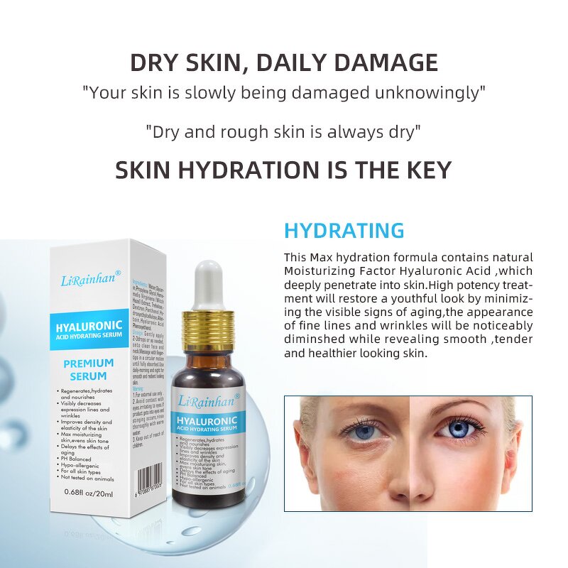 Hydrating Serum Factory - Wholesale Hyaluronic Acid Serum