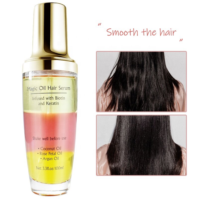 Hair Serum Manufacturer - Trio Oil Nourishing Smoothing Serum