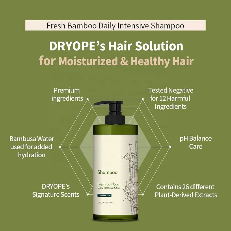 Shampoo Set Supplier - Private Label Herbal Anti Dandruff Hair Loss