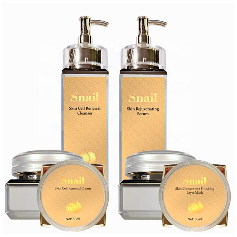 Skin Care Kit Supplier - Private Label Snail Barrier Repair Cream Set
