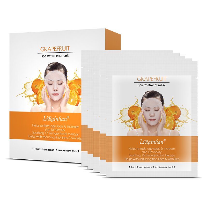 Facial Mask Factory - Grapefruit Fading Spots Brightening Mask