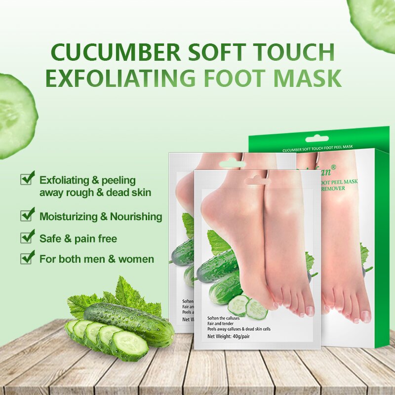Foot Mask Factory - Wholesale Hot Sale Cucumber Exfoliating