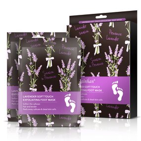 Foot Mask Supplier - Wholesale 40ml Pair Lavender Exfoliating