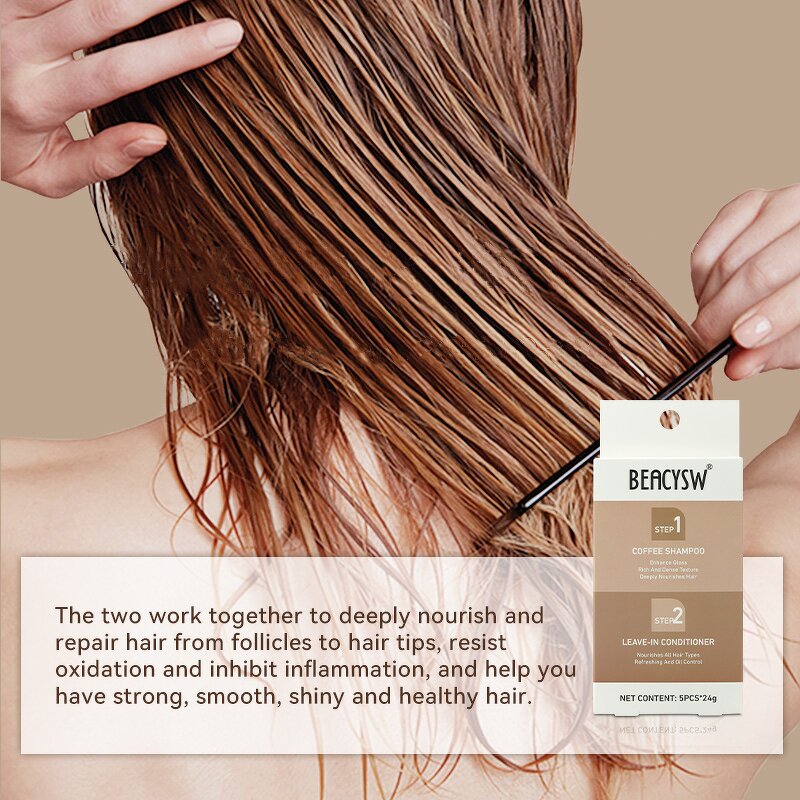 Shampoo Conditioner Set Factory - Caffeine Caviar Duo Strengthening