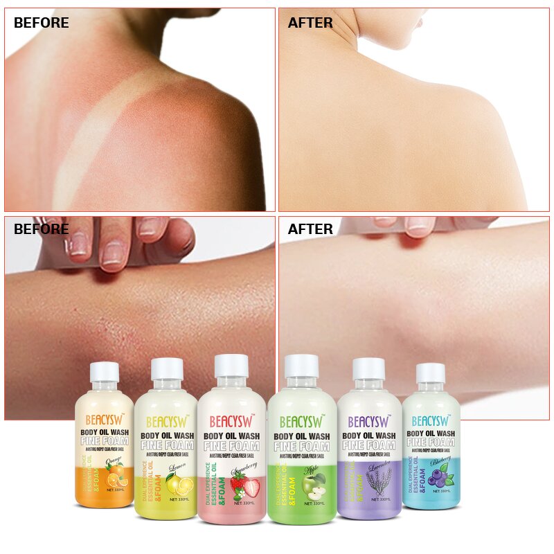 Body Wash Supplier - Natural Fruit Extract Oil Cream Shower Gel