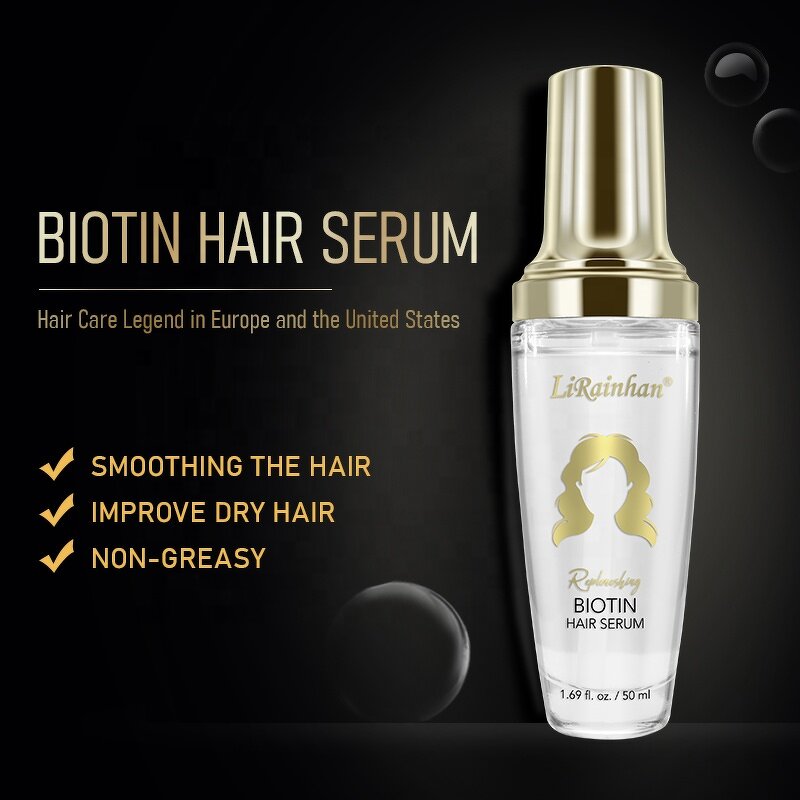 Hair Serum Supplier - Wholesale Natural Argan Oil Biotin Serum