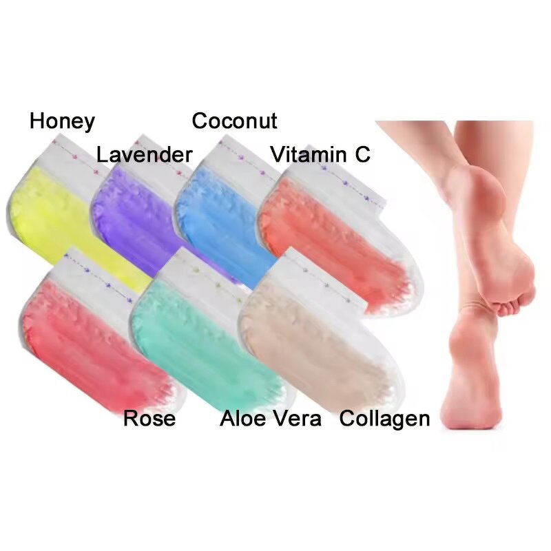 Paraffin Wax Foot Mask Supplier - Private Label Natural Aloe Vera