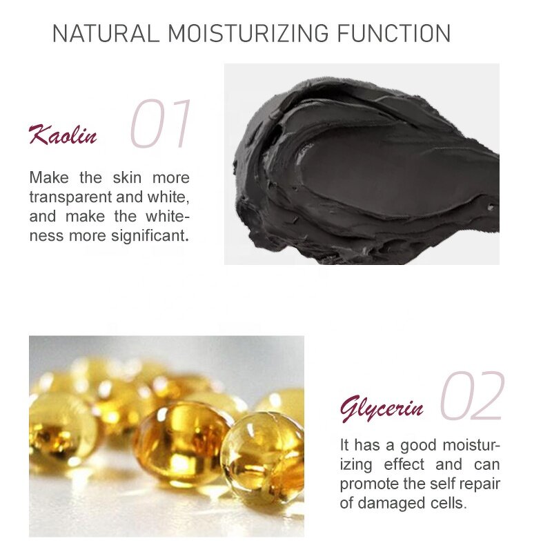 Mud Mask Supplier - Private Label Natural Black Pearl Dead Sea