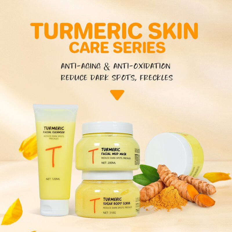 Turmeric Skin Care Set Supplier - Korean Cosmetics Organic Tea Tree