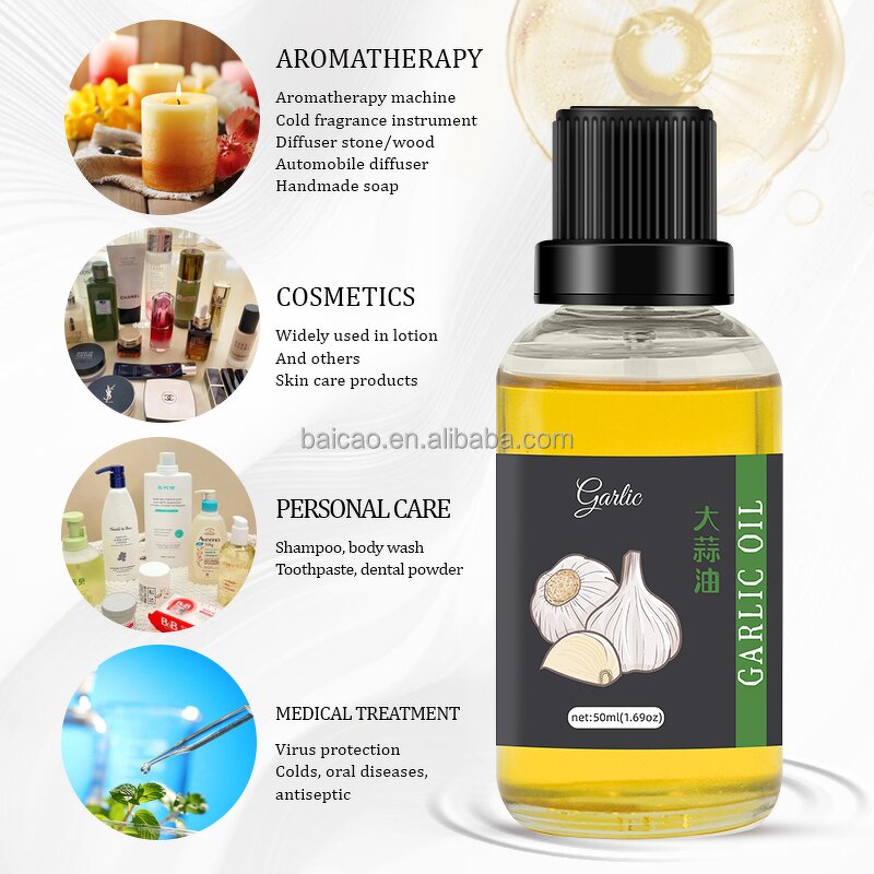 Garlic Oil Factory - Therapeutic Grade USP Standard for Topical Formulations Extract