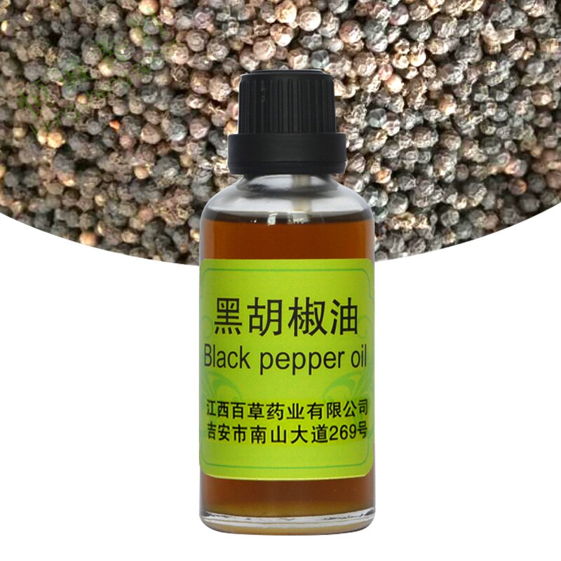 Black Pepper Essential Oil Manufacturer - 100% Pure Premium Steam-Distilled Therapeutic Grade from Seeds