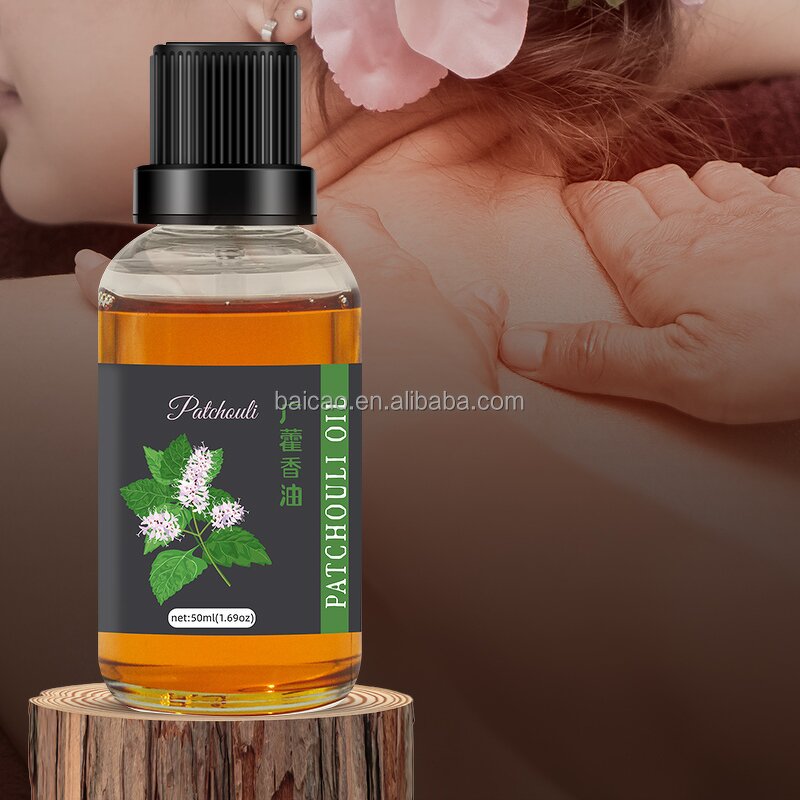 Patchouli Essential Oil Factory - Therapeutic Grade Rich Musky Aroma for Skin Hair Care