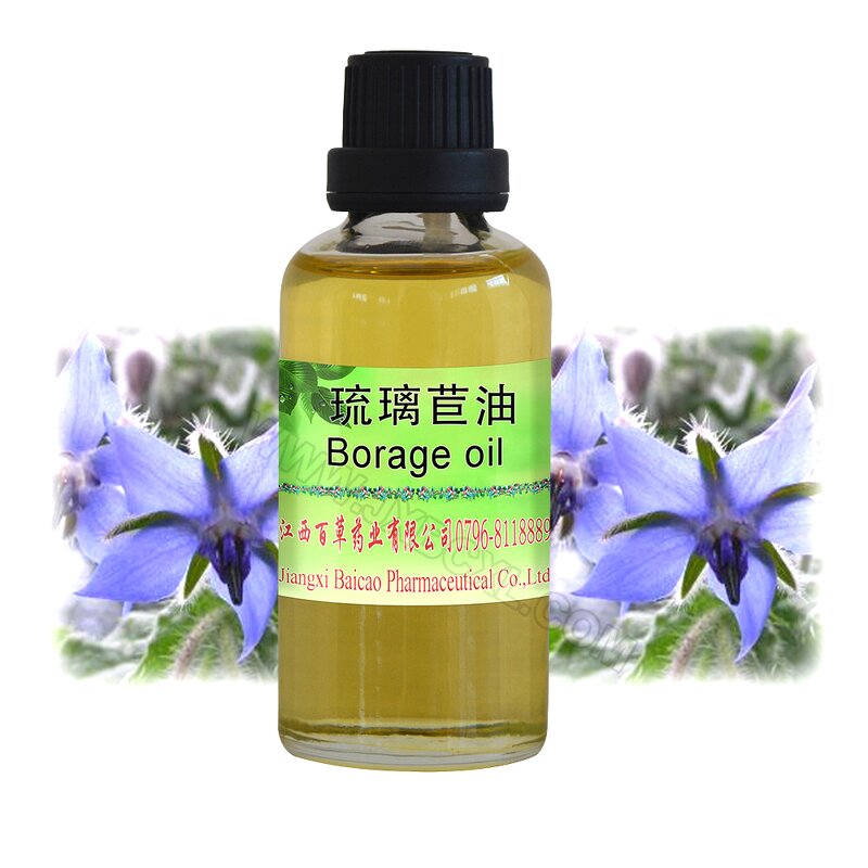 Borage Seed Oil Manufacturer - Natural Plant Extract Vegan-Friendly for Hair Skin Treatments