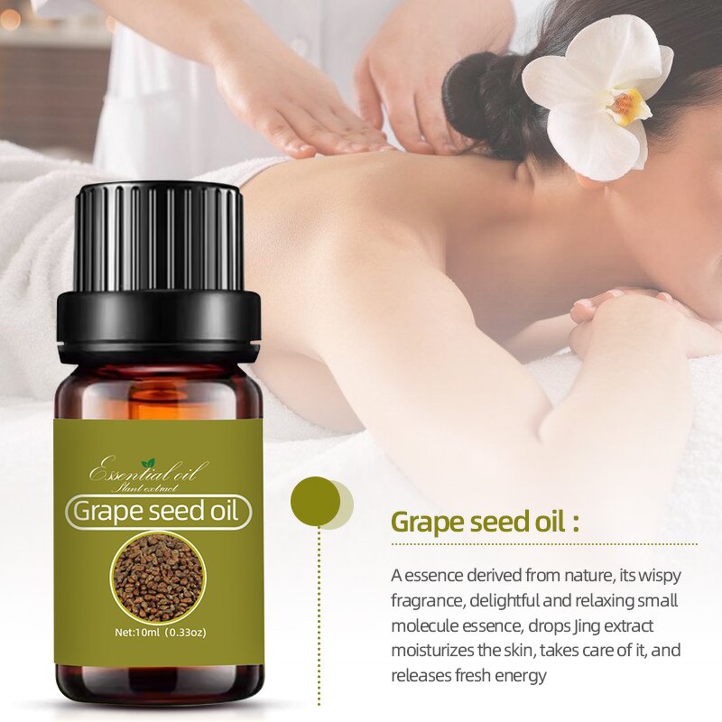 Grape Seed Essential Oil Supplier - High Quality for Skin Care High Content High Demand Bulk
